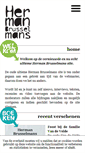 Mobile Screenshot of hermanbrusselmans.nl